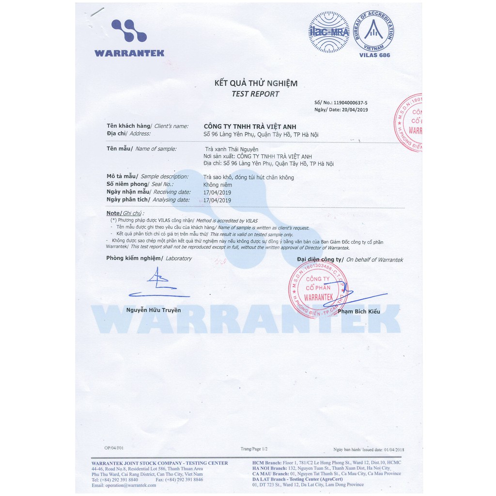 Trà Đinh Ngọc, Trà Thái Nguyên Đặc biệt - Trà Việt Anh | BigBuy360 - bigbuy360.vn