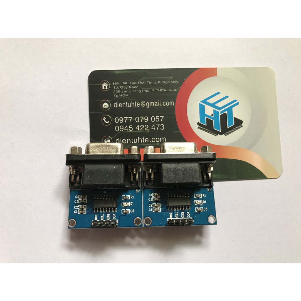 Module chuyển đổi tín hiệu RS232 - TTL dùng IC MAX3232 [HTE Quy Nhơn CN2]