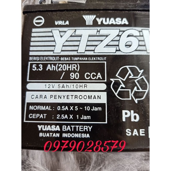 Bình ắc quy indo cho xe vario satria sonic