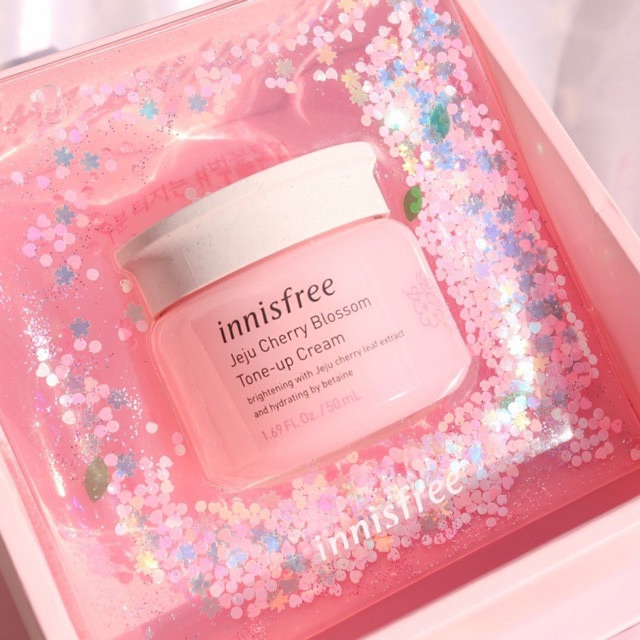 Kem dưỡng trắng da nâng tone Innisfree Jeju Cherry Blossom Tone Up/ Jelly Cream 50ml | BigBuy360 - bigbuy360.vn