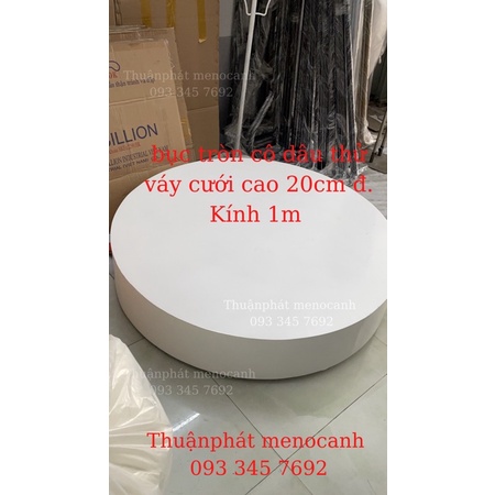 BỤC đứng thử đồ (cao 20cm, đ. kính 60cm)