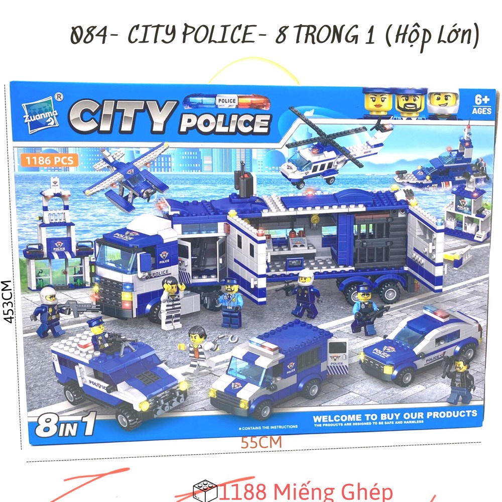 Lắp Ráp HỘP LỚN- NHIÊU MẢNH GHÉP |_EGO City,Tech, Friend- Giúp Bé Thông Minh,Khéo Léo Hơn