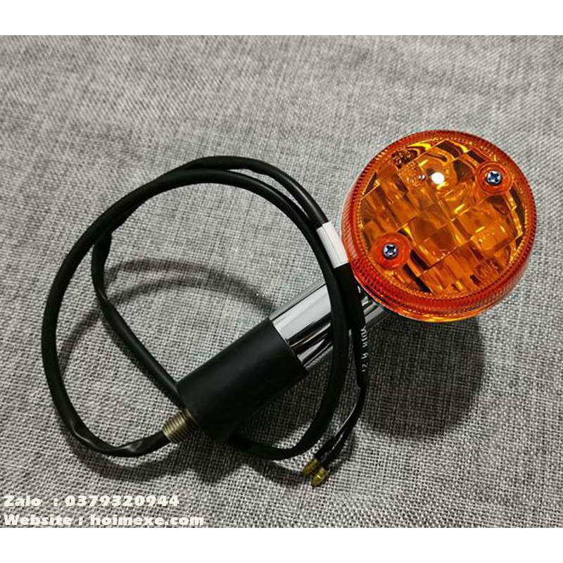 Cặp Đèn xi nhan suzuki gz 150a độ cao su cứng nhỏ hơn zin 80%