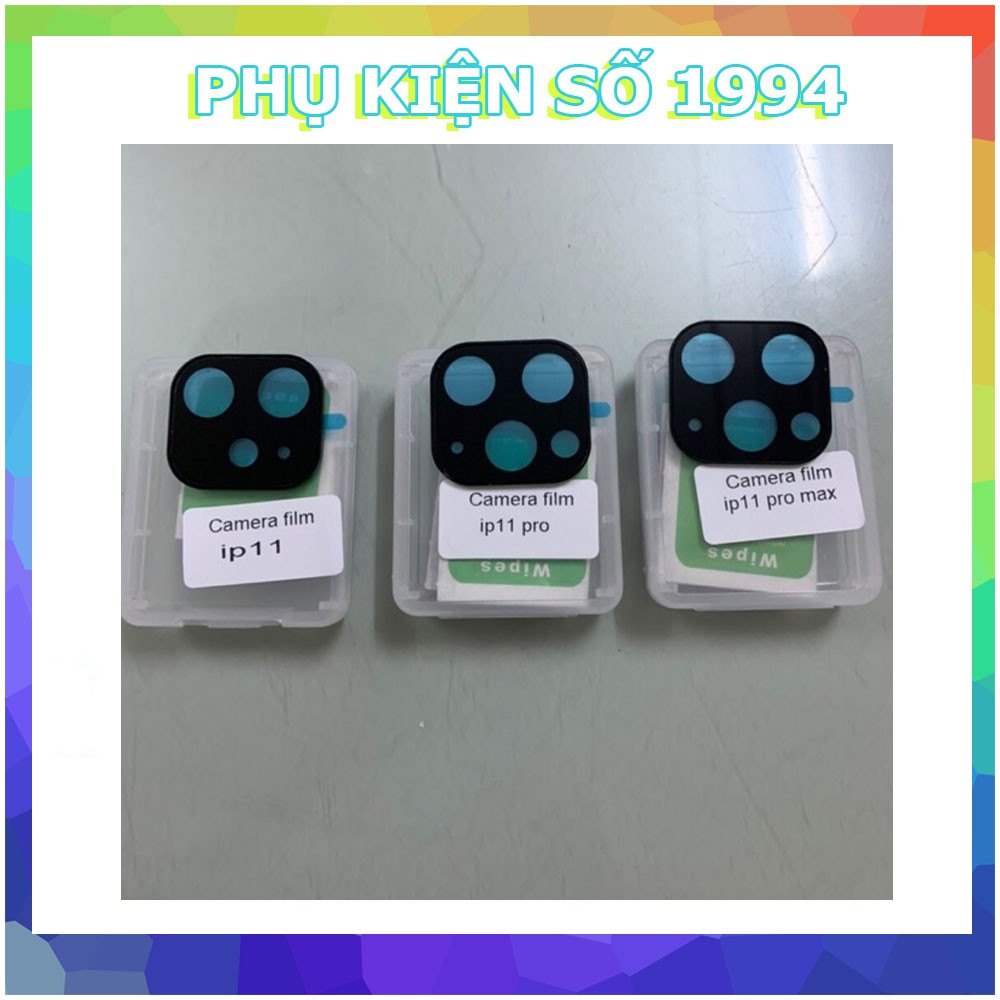Dán bảo vệ camera đen iP 11 vs iP 11 Pro vs iP Pro Max