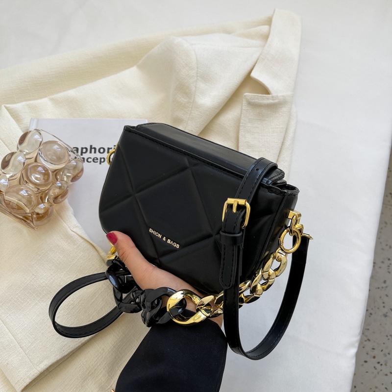 Túi xách đeo vai IELGY hình vuông nhỏ phong cách sành điệu cho nữ