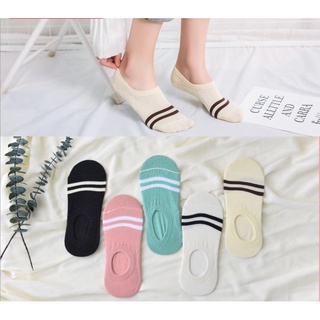 Vớ nữ kiểu thuyền chống trơn trượt Tất nữ thun cổ thuyền nhiều màu sắc lựa chọn