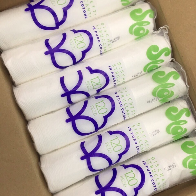 BÔNG TẨY TRANG SLOWI 120 miếng