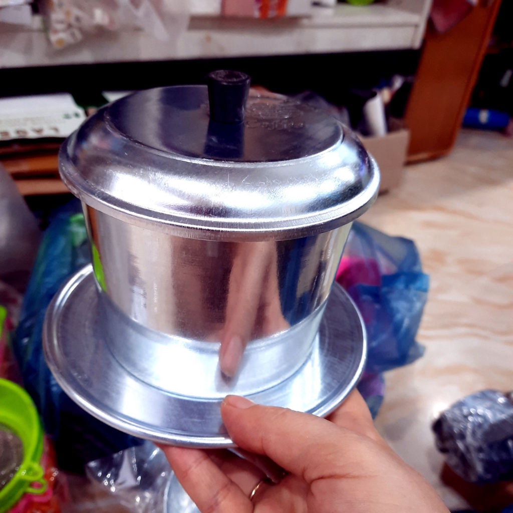 Phin cafe size đại 12cm ,PHIN CÀ PHÊ NHÔM SIZE LỚN 12CM