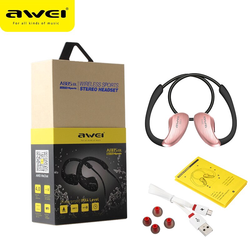Tai Nghe Bluetooth Awei A885Bl Âm Thanh Sống Động Chất Lượng Cao