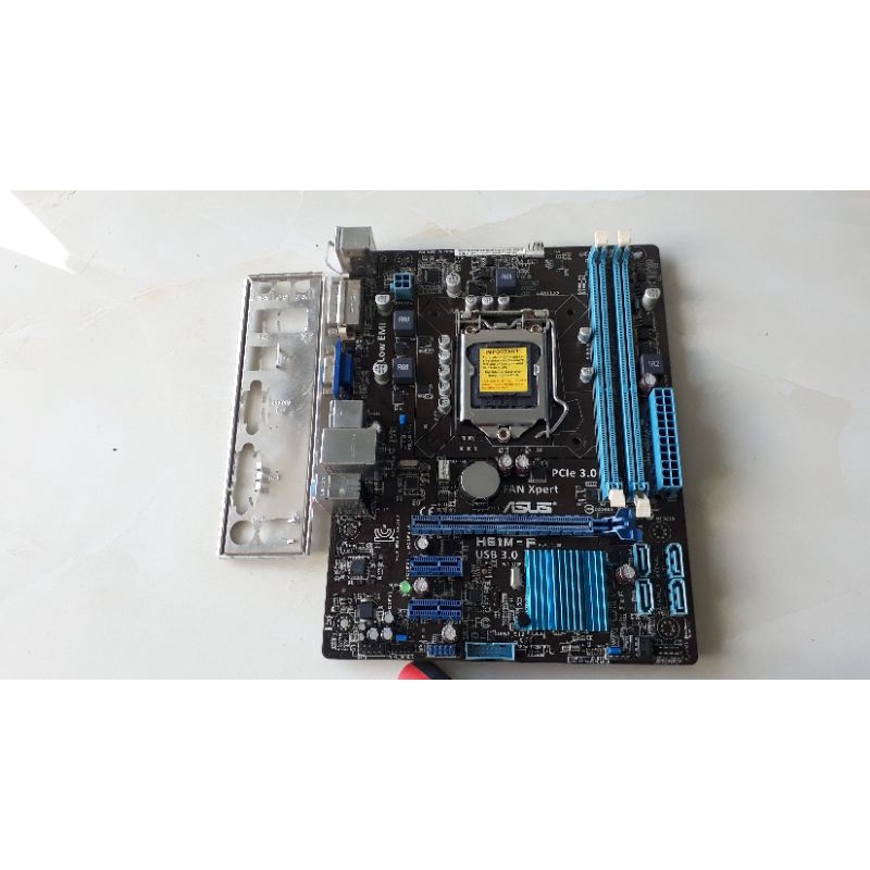 Main Asus H61M-F Zin cũ đủ chặn còn sáng đẹp như hình minh hoạ