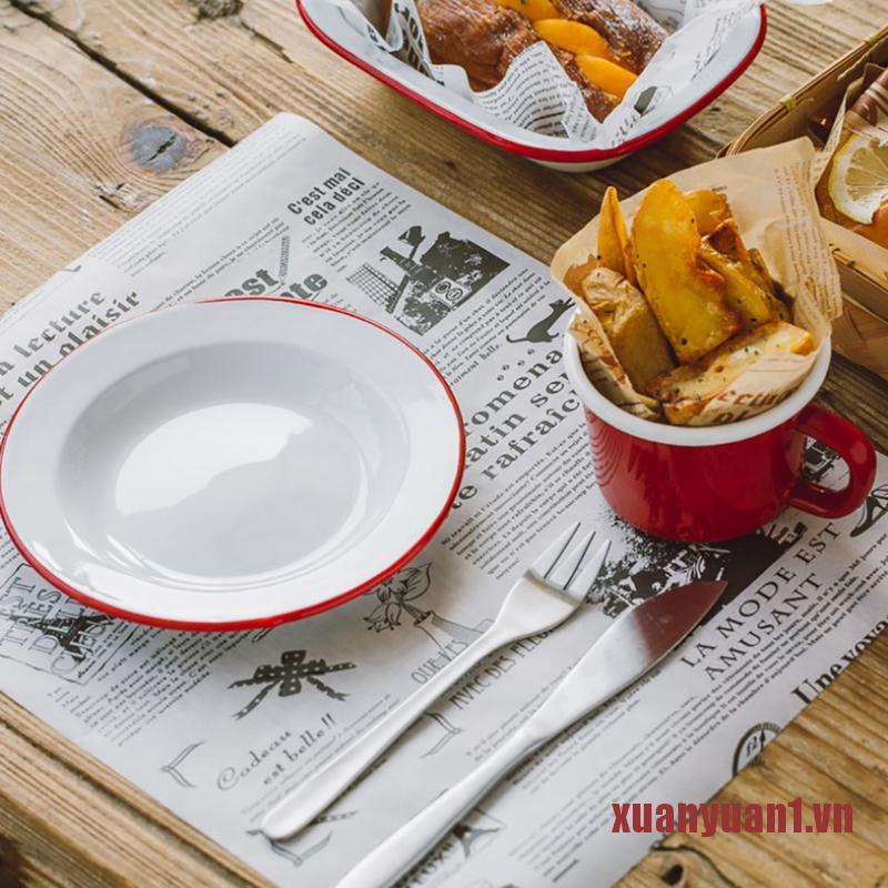 Giấy Thấm Dầu Gói Bánh Sandwich Tiện Dụng