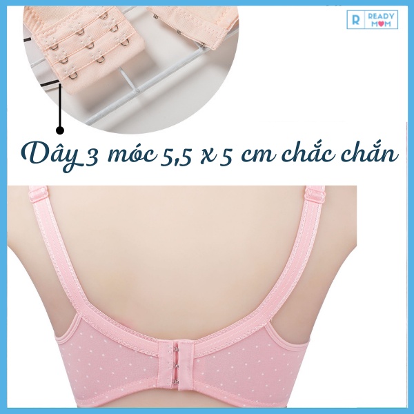 Áo Lót Cho Con Bú Có Gọng | Áo Lót Bầu | Chống Chảy Xệ | 2 Cách Mở Cho Bú | Cotton Mềm | Đệm Mỏng | R09 Trung Quốc
