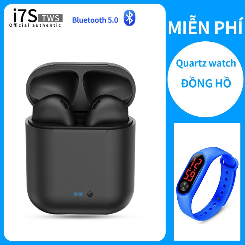 Tai nghe bluetooth I7S TWS âm thanh cực hay ( nghe 2 tai)