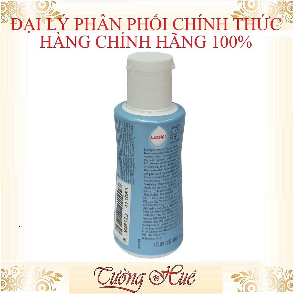 Nước Rửa Phụ Khoa Lactacyd Pearly Intimate Daily Feminine Wash  - 60ml