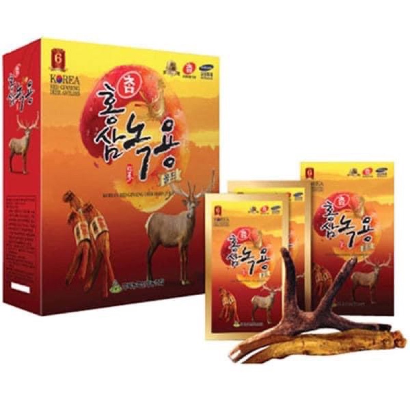 Nước Hồng Sâm Nhung Hươu Kanghwa Hàn Quốc Hộp 30 Gói X 70ml - Tăng Đề Kháng, Chống Lão Hóa