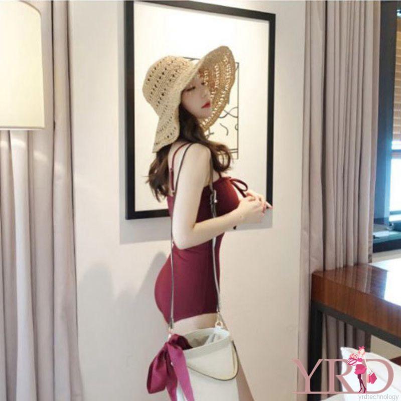 Đồ bơi nữ cột dây màu trơn gợi cảm sexy | BigBuy360 - bigbuy360.vn