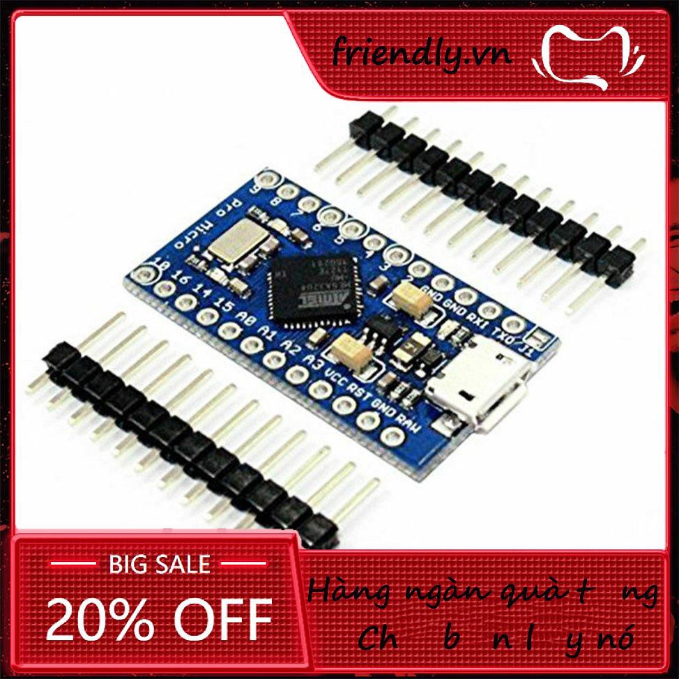 Mô Đun Điều Khiển Atmega32U4 5v / 16mhz Kèm Phụ Kiện | BigBuy360 - bigbuy360.vn
