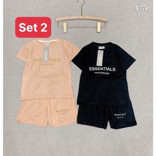 A635- SET 2 BỘ ĐÙI BÉ TRAI ESSEN
