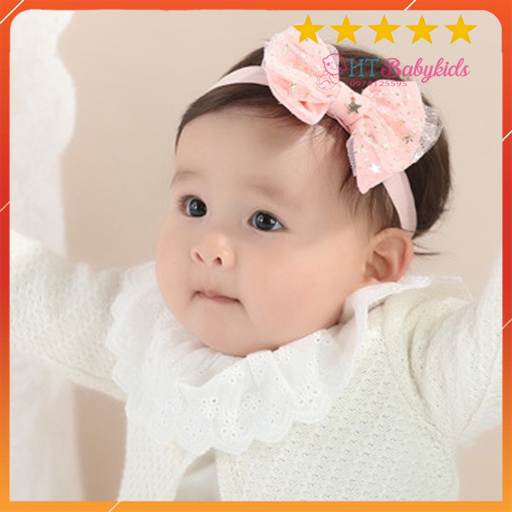 Băng Đô Cho Bé - Băng Đô Nơ Sao Phong Cách Hàn Quốc Xinh Xắn Cho Bé