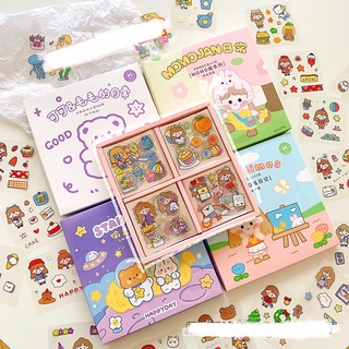 📖Set 100 tấm sticker dễ thương