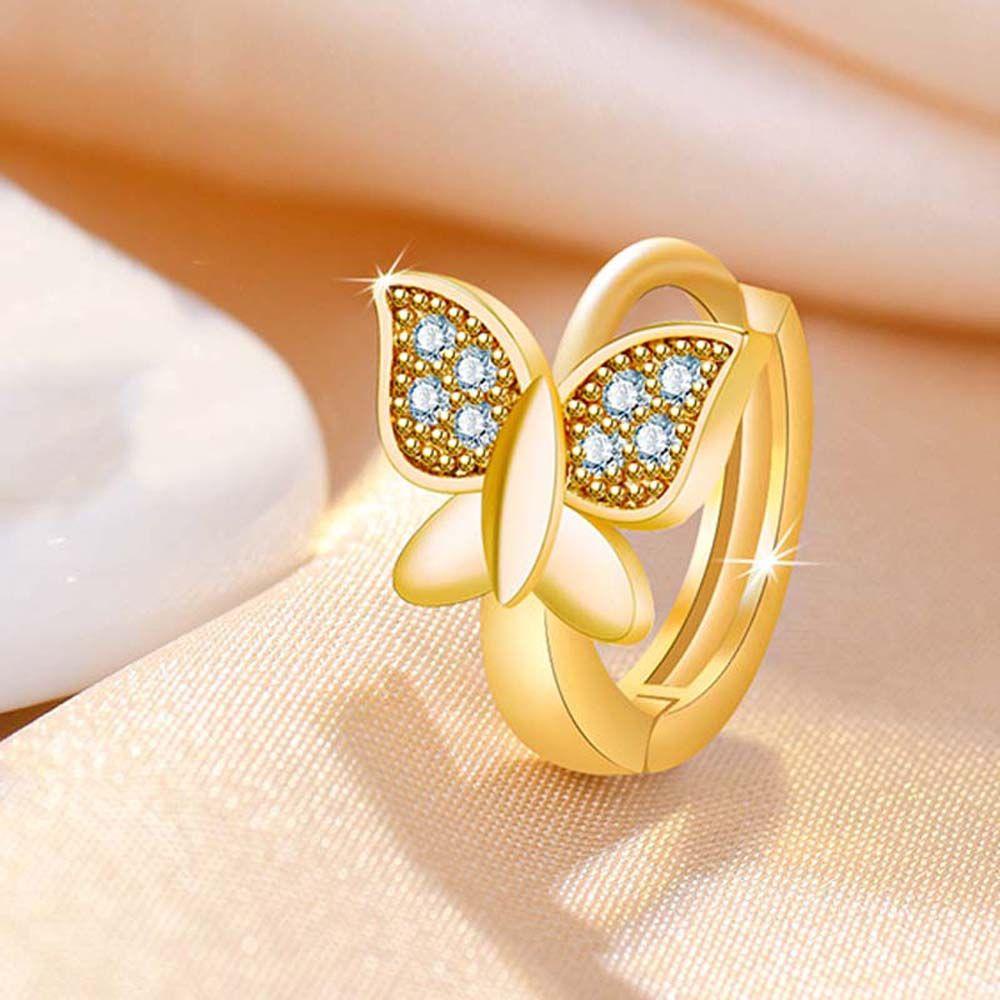 Bông Tai Hình Bướm Đơn Giản Thời Trang Dành Cho Nữ|Son Môi Màu Sắc Thời Trang|Khuyên Tai Nữ Trang Phong Cách Hàn Quốc