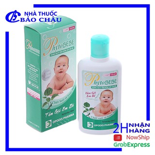 Tắm gội rôm sảy em bé PhytoBEBE , thảo dược tắm bé [nhathuocbaochauq6]