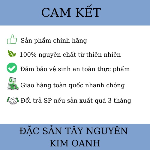 Cà phê Arabica rang mộc nguyên chất Đăk Lăk Đặc sản Tây Nguyên - Gói 500gr