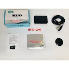 HUD A200 hiển thị tốc độ trên kính lái