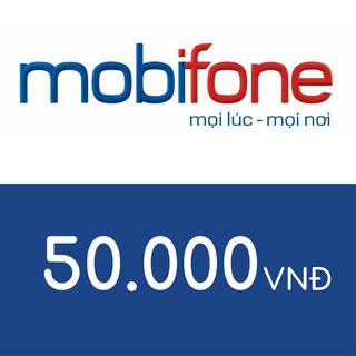 Nạp điện thoại Mobifone 50K