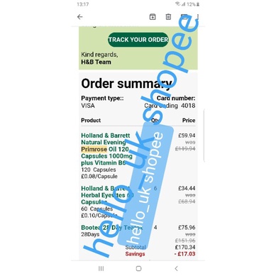 [Có Bill] [1000mg][120v] Dầu Hoa Anh Thảo Evening Primrose Oil - chính hãng Holland & Barrett | BigBuy360 - bigbuy360.vn