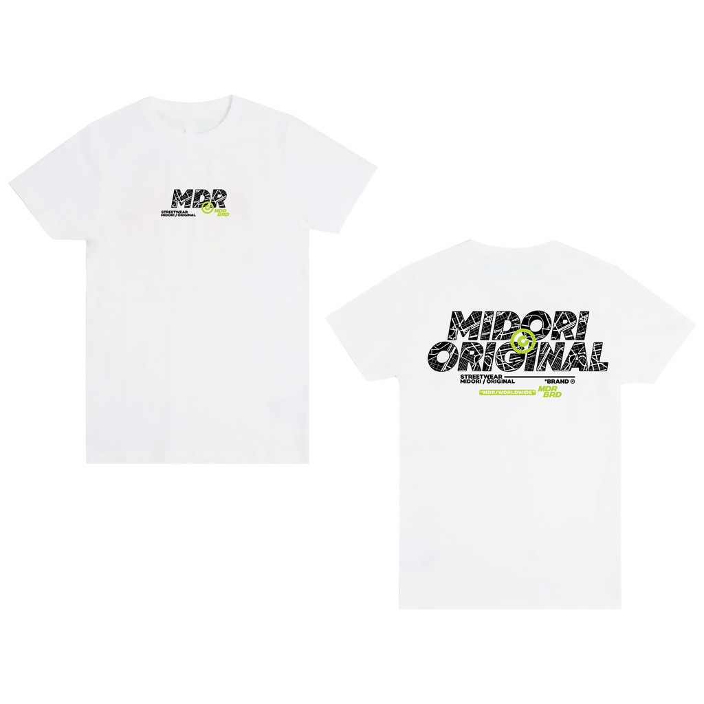 Áo thunUnisex form rộng Phông Nam Nữ tay lỡ MDR Gạch Local Brand Mi Midori