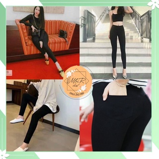 [Ảnh Thật]Quần LENGGING DÀI TRƠN CÓ TÚI- CO DÃN 4Chiều- Quần Dài Nữ 2 size từ 38kg-60kg