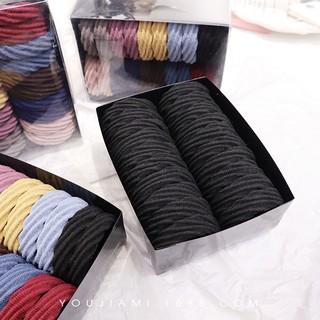 Hộp 20 Dây Cột Tóc Không Đường May