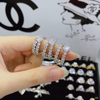 Set nhẫn full đá