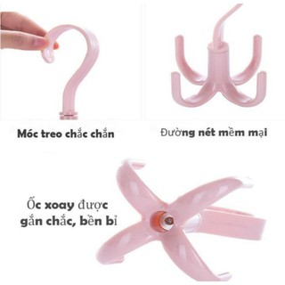 Móc treo đa năng 4 chân xoay