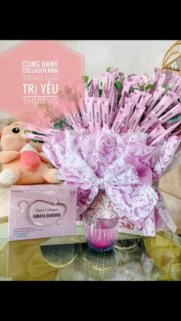 Collagen NMN 30000 hộp 30 gói, Hany collagen, loại bỏ nám sạm tàn nhang nếp nhăn, da trắng, đẹp da, samcosmetics2017 | BigBuy360 - bigbuy360.vn