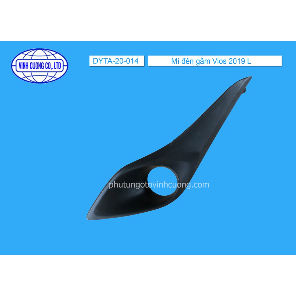 Ốp đèn gầm có lỗ xe Toyota Vios 2019-2021