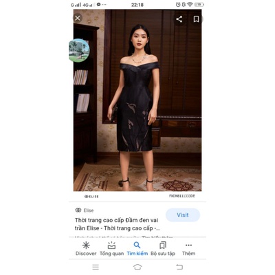 Váy gấm lụa size S
