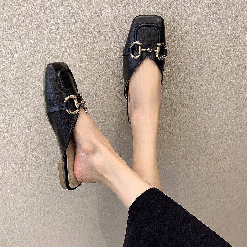 Dép Sục Nữ Mũi Vuông OKLEIBO