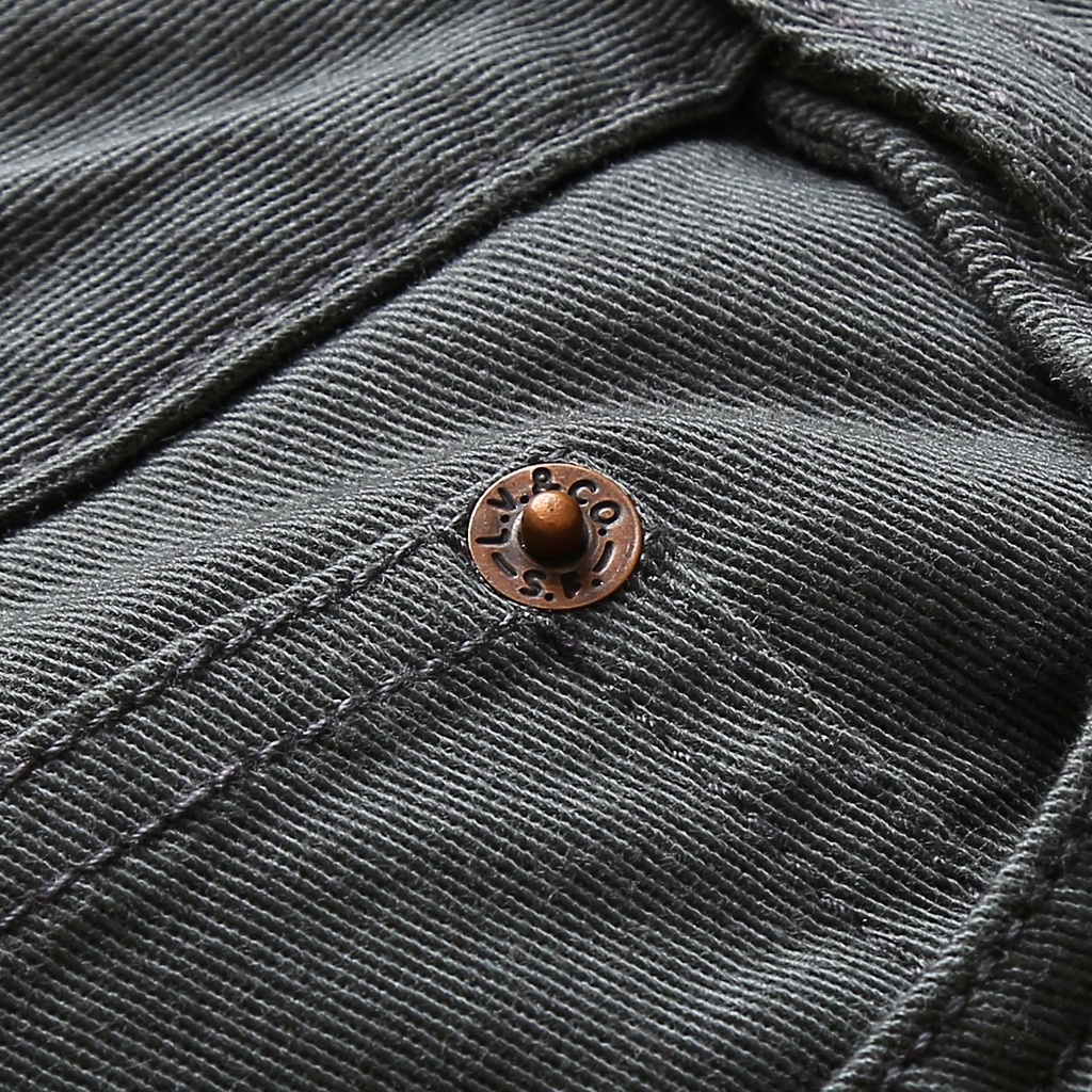 Quần KAKI Nam Cao Câp Màu ghi KA-07 Mẫu trơn, Dáng đứng, ôm nhẹ, Chất vải co giãn - DOKI