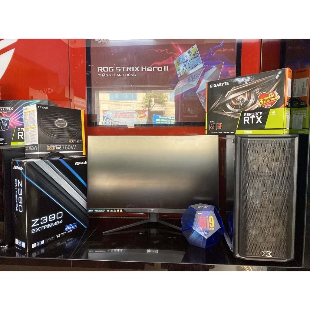 CẦN TIỀN THANH LÝ BỘ MÁY I9 9900K VGA RTX2060