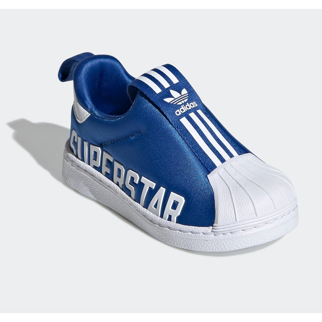 Giày Adidas SUPERSTAR Trẻ Em "Xanh Lam / Trắng Ban Đầu
