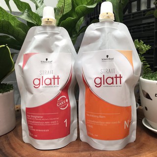 Thuốc duỗi tóc Schwarzkopf Glatt 400mlx2 ( Thái Lan) ( nguyên cặp)