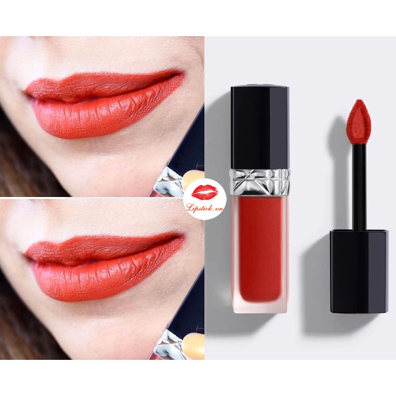 Son Kem Dior Rouge Dior Forever Liquid. Chất Son Dior kem lì mịn, lên môi quyến rũ và thu hút