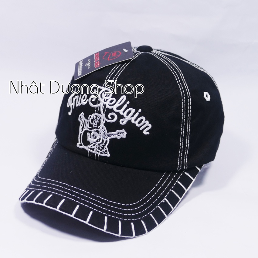 Nón ông địa thật cao cấp, mũ ông địa giá rẻ vải Kaki bền đẹp, sang trọng,  trước kết True Religion