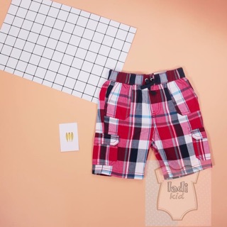 Quần short bé trai kẻ sọc