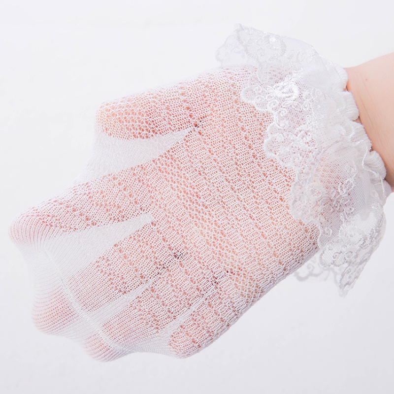 Vớ Ren Lưới Mỏng Thoáng Khí Mới Cho Bé Gái