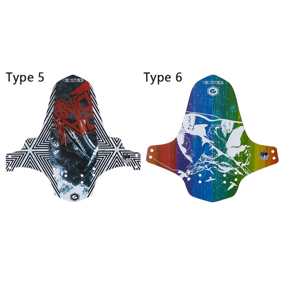 1 / 2 Dè Chắn Bùn Trước Sau Họa Tiết Sáng Tạo Cho Xe Đạp Leo Núi