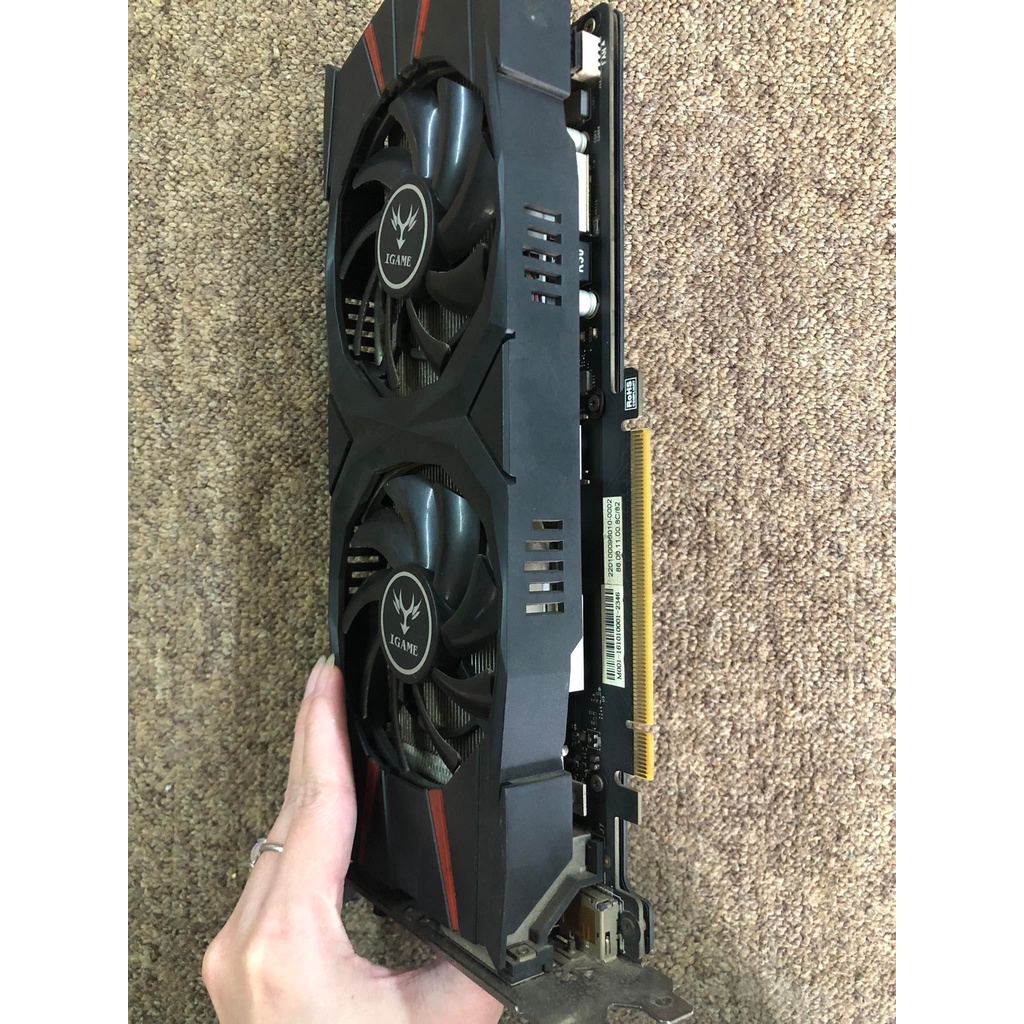 VGA Colorful GTX1060 iGame 3G D5 2 Fan