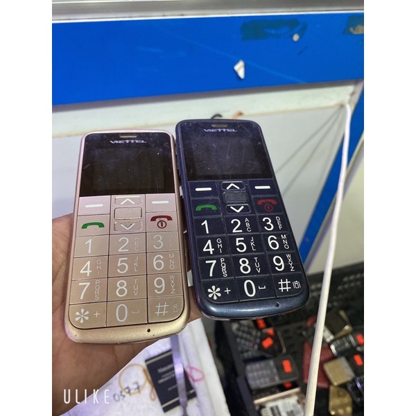 Điện thoại Viettel V6216i Hoặc Xphone 2 Sim Cũ -  Thoại Người Già Kèm Pin Sạc